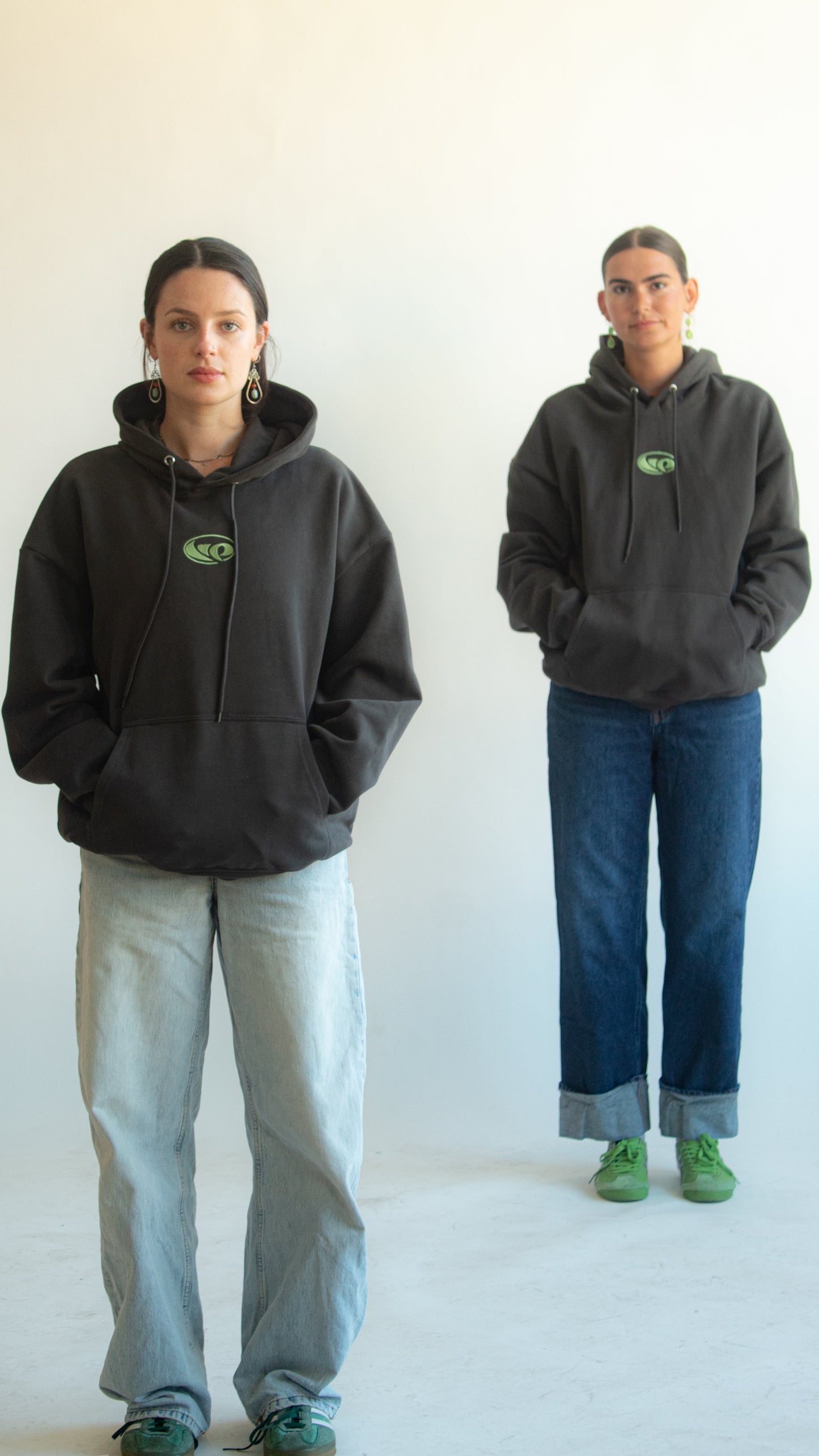 Wholesome Propaganda Grey Graphic Hoodie